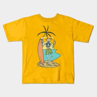 Beachwear Skeleton Kids T-Shirt